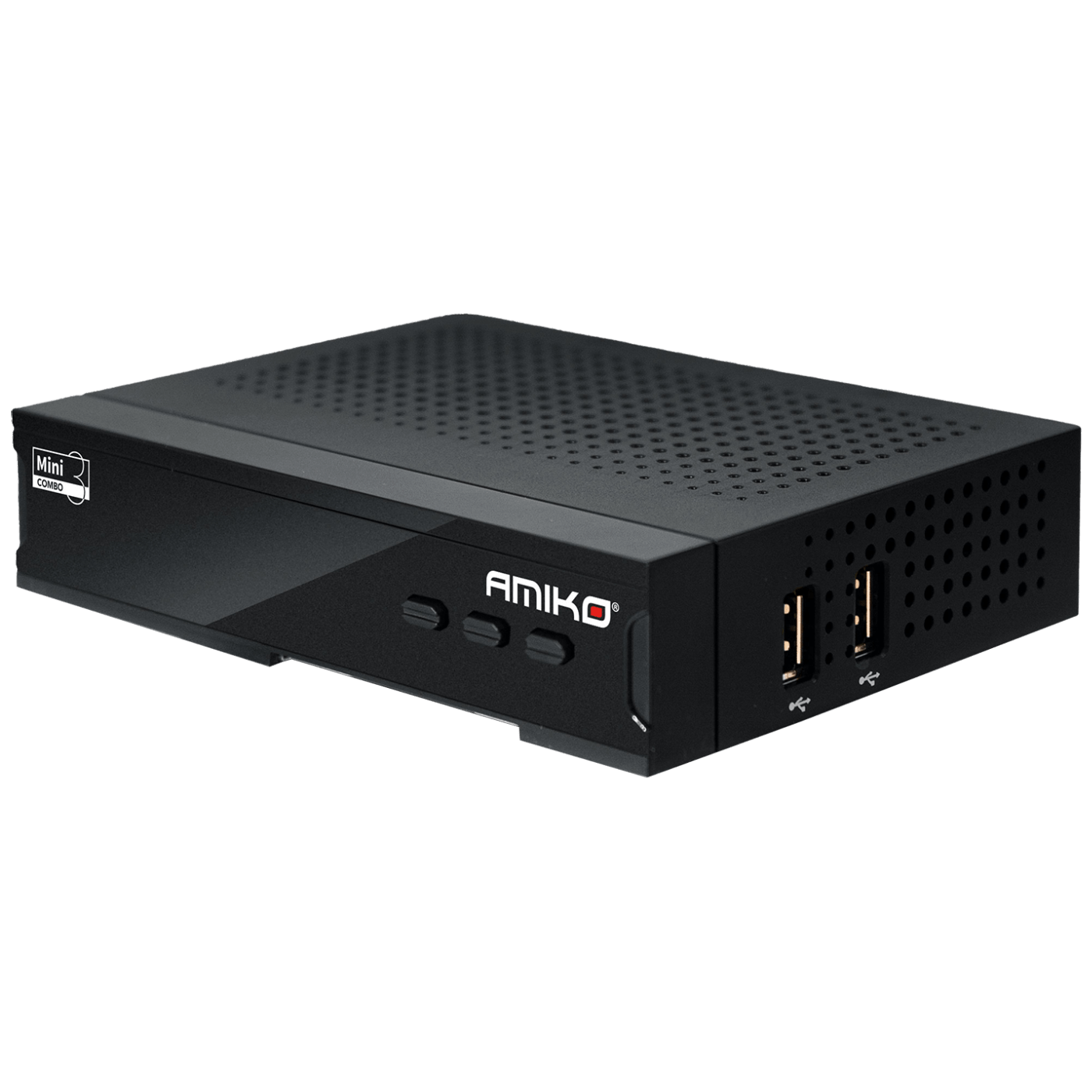 Amiko Prijemnik DVB-S2+T2/C, H.265, Full HD, HDMI, USB - MINI COMBO 3