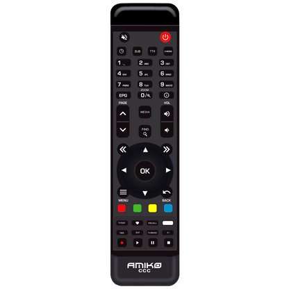 Amiko Prijemnik DVB-S2+T2/C, H.265, Full HD, HDMI, USB - MINI COMBO 3