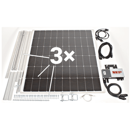 TS Power Solarni panel za balkon, set, 600W - TS Power PnP 6.0