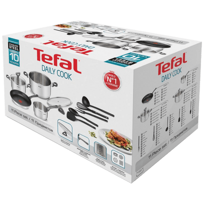 Tefal Posuđe, set, indukcija, Daily Cook - G713SB45