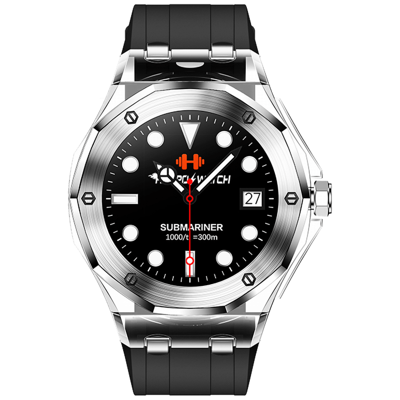 hoco. Pametni sat, 1.09" zaslon, Bluetooth, 3ATM vodootporan - Y13 Space Black
