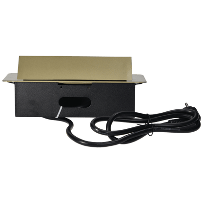 Orno Produžni kabel sa 2 x Schuko utičnice + 2 x USB, ugradbena - OR-AE-13126(GS)/BR