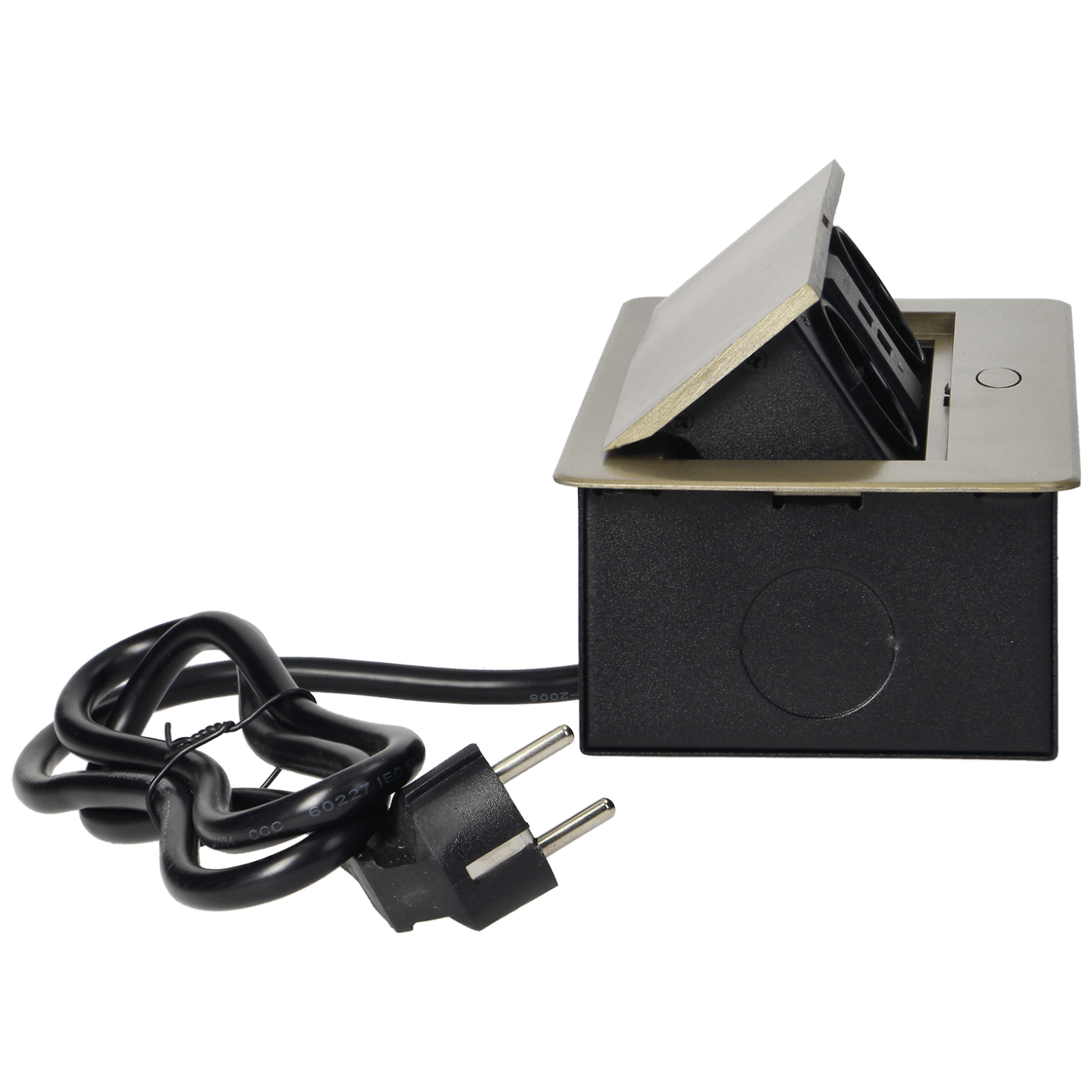 Orno Produžni kabel sa 2 x Schuko utičnice + 2 x USB, ugradbena - OR-AE-13126(GS)/BR