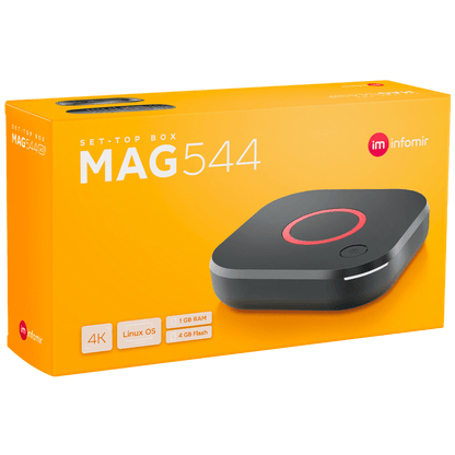 Mag Prijemnik IPTV za Stalker midlleware, 4K, H.265 Main - MAG 544