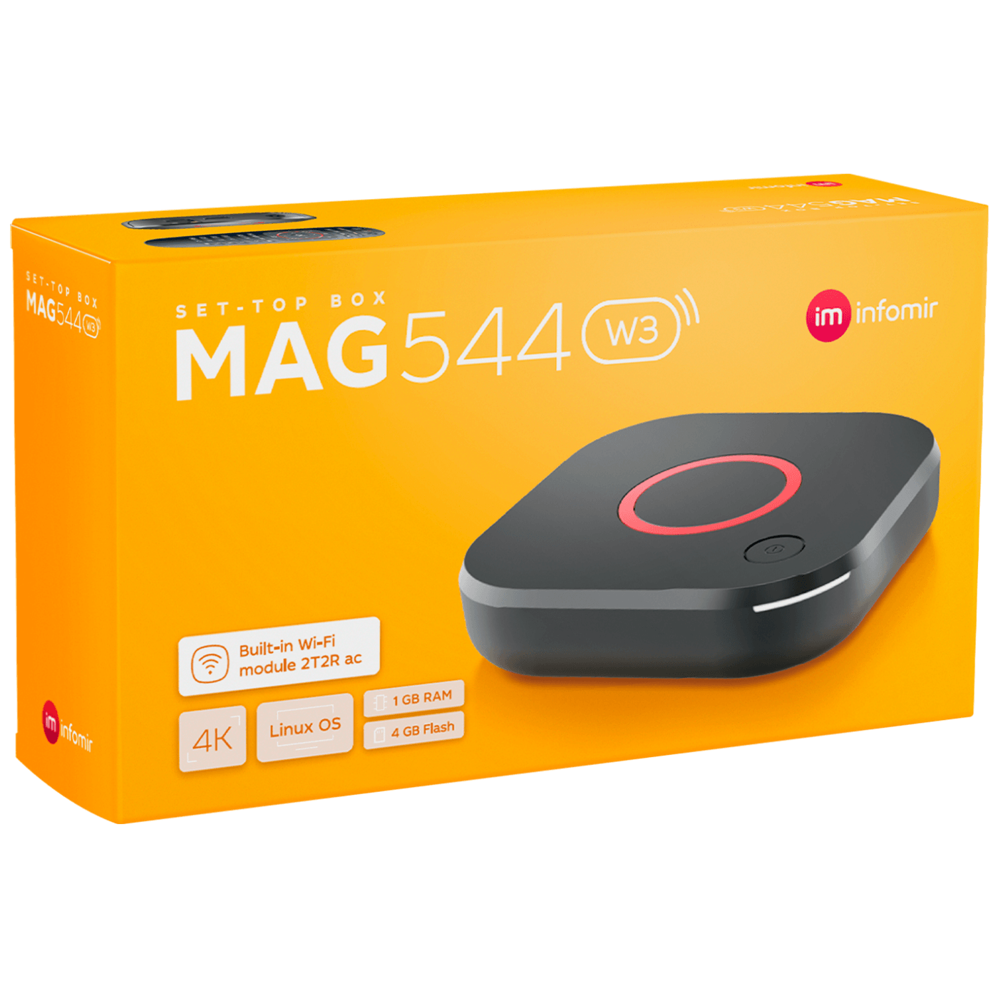 Mag Prijemnik IPTV za Stalker midlleware, 4K, WiFi 2.4/5 GHz - MAG 544 W3