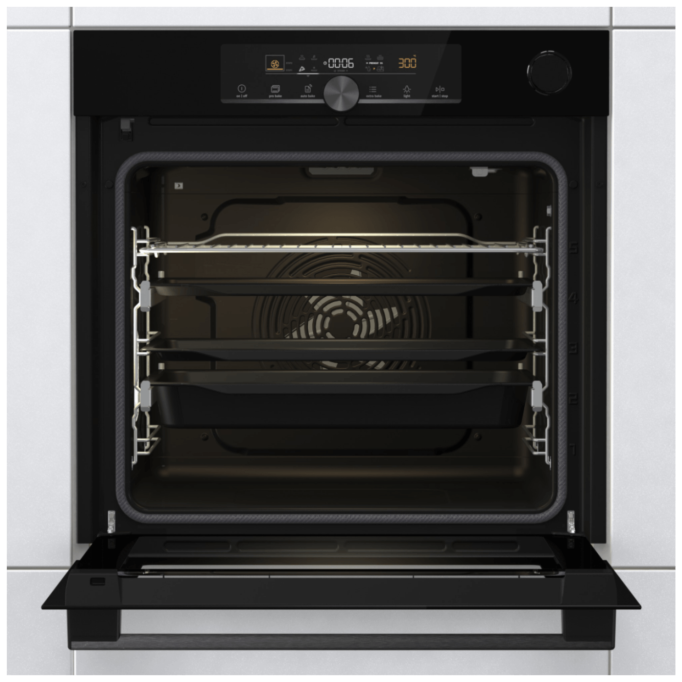 Gorenje Ugradbena pećnica, zapremina 77 lit., piroliza, A+ - BPSA6747A08BG
