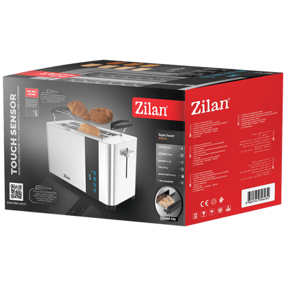 Zilan Toster, 2 šnite kruha, 7 nivoa grijanja, 1400 W - ZLN6234