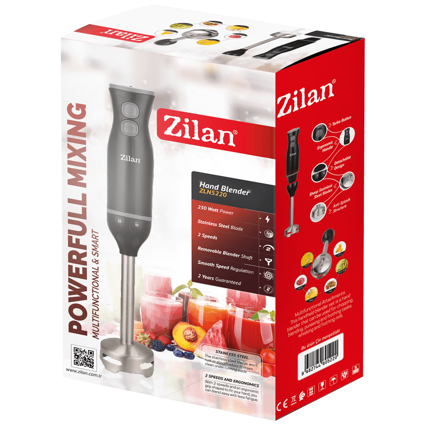 Zilan Štapni mikser, 250 W, 2 brzine - ZLN5220