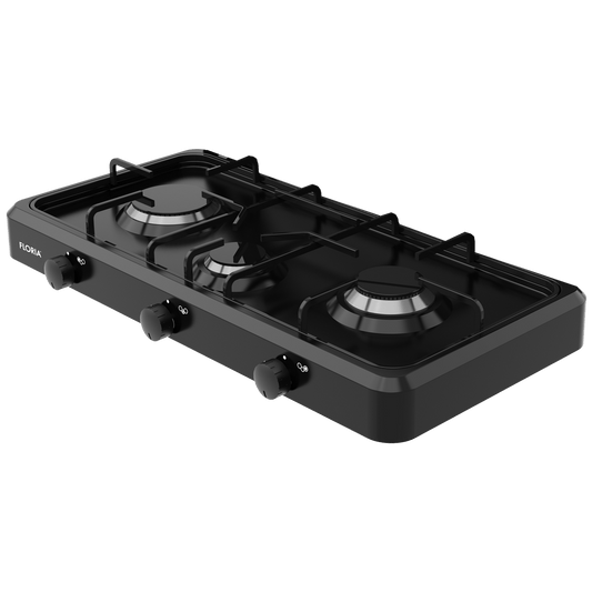 Floria Plinski rešo sa 3 plamenika, crna - ZLN7138