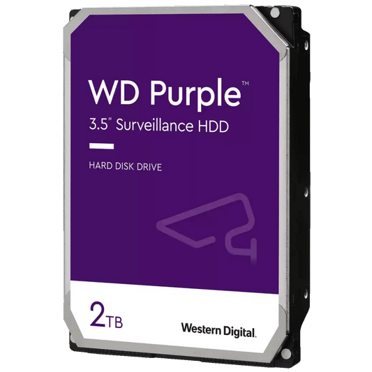 Western Digital Hard disk 3,5", 2TB, Caviar Purple, pog. za video nadzor - WD23PURZ
