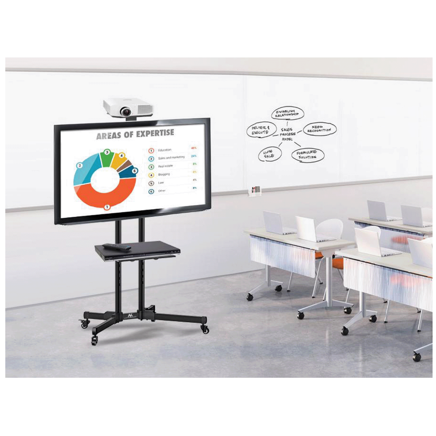 Maclean Stalak za TV prijemnik, 32" - 55", 50 kg - MC-661