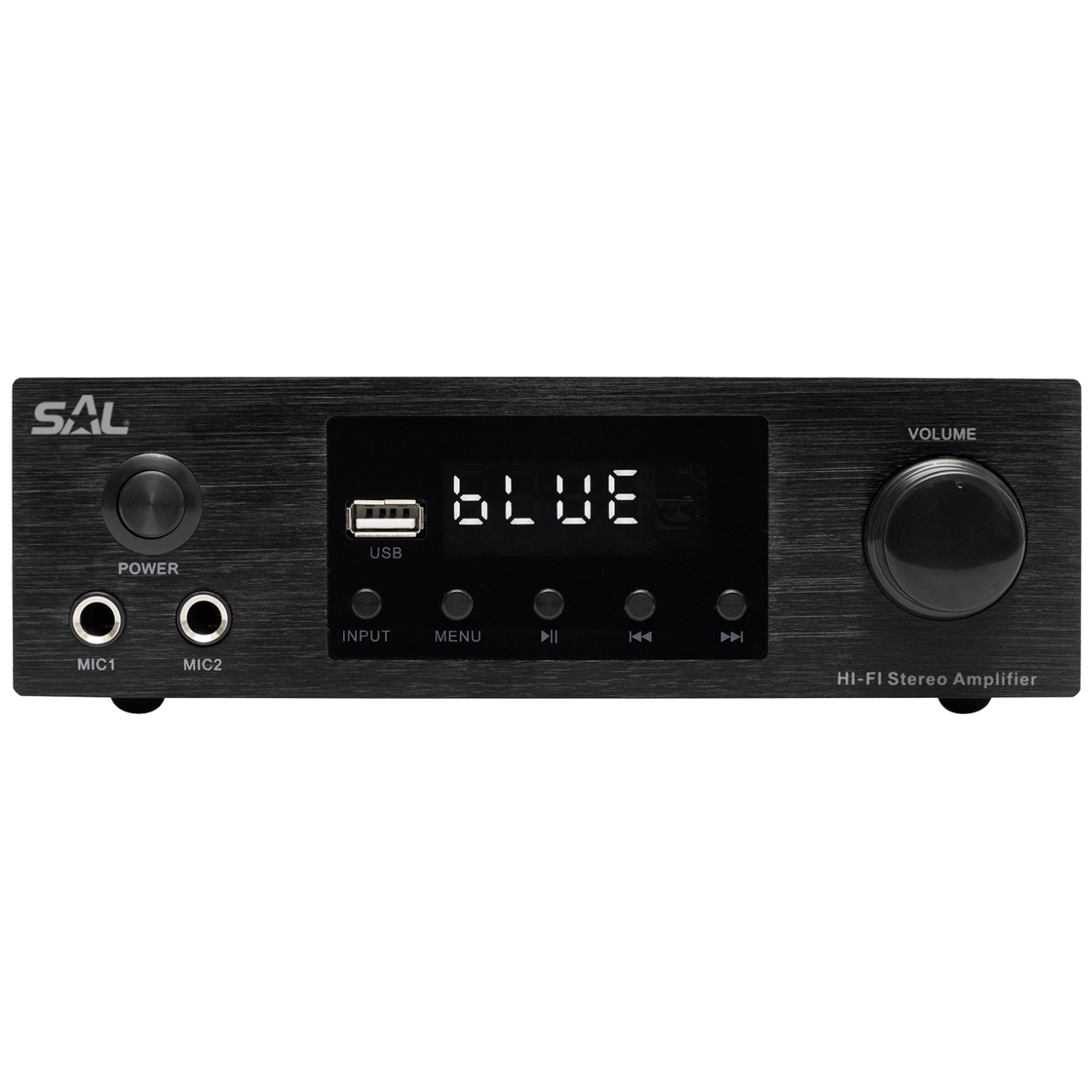 SAL Multimedijsko mini HiFi pojačalo,2x50W,BT-FM-USB-OPTI-KOAX - BTA 250