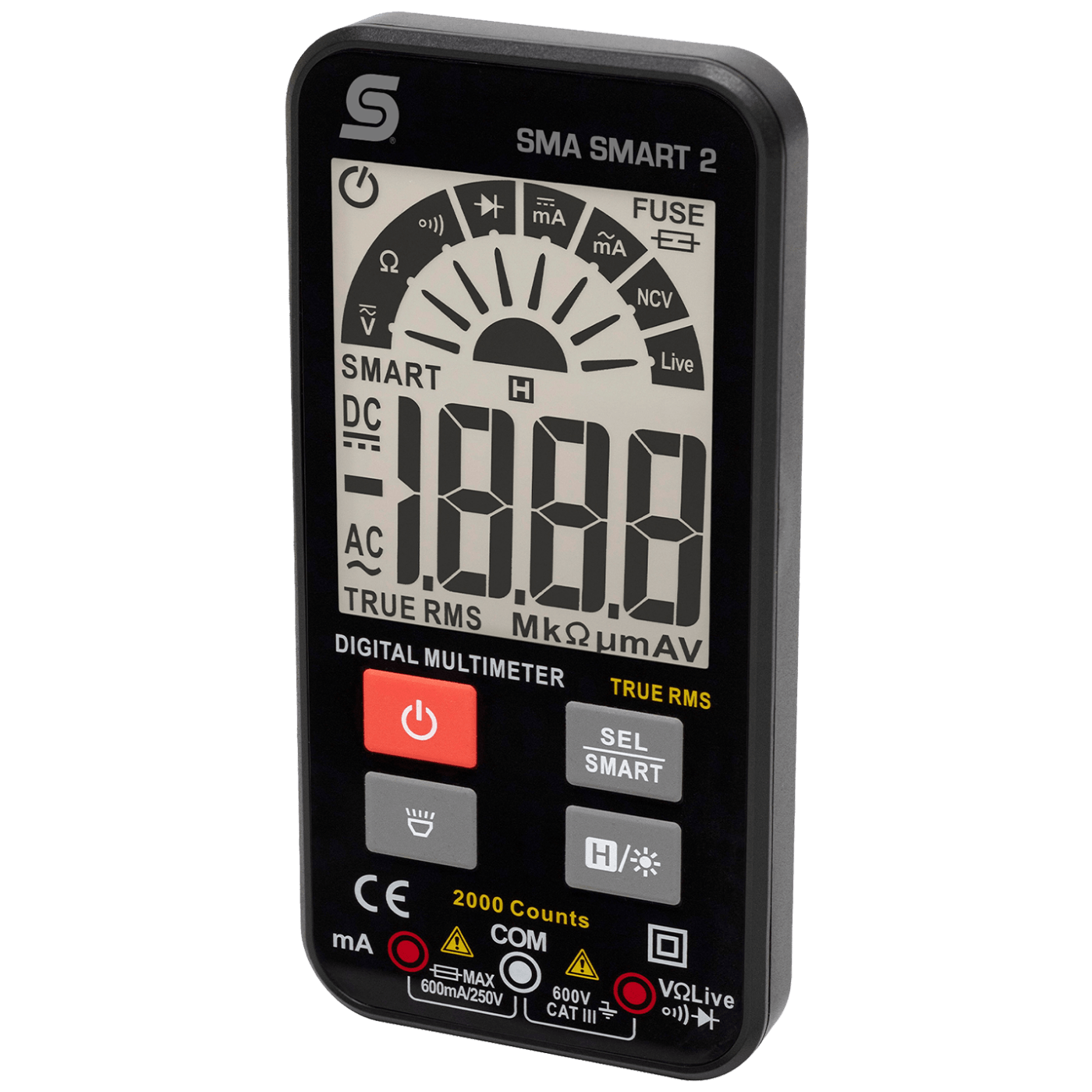 SMA Digitalni pametni mjerni instrument, LED ekran - SMA SMART 2