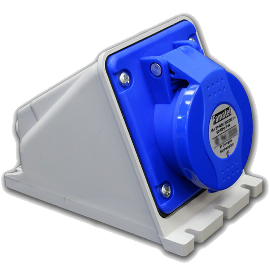 Famatel Utičnica zidna,  32A/220÷240, 3 Polna (2P+E), IP44 - 23292