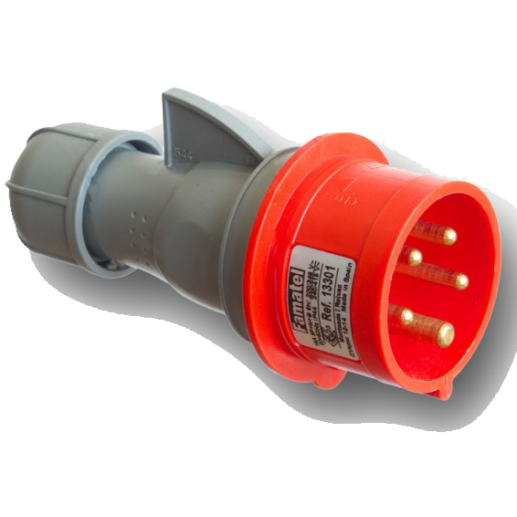 Famatel Utikač, 16A/380÷415, 5 Polni (3P+N+E), IP44 - 13301