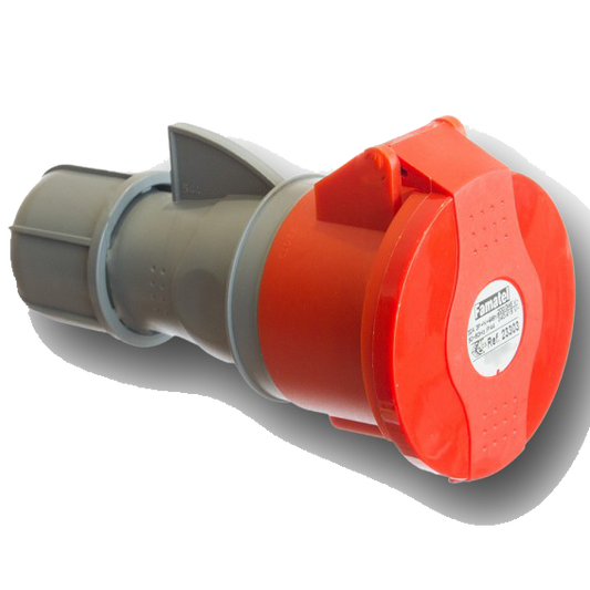 Famatel Utičnica spojka, 32A/380÷415, 5 Polna (3P+N+E), IP44 - 23303