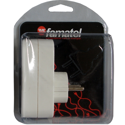 Famatel Strujni razdjelnik 3 utičnice, 10-16A/250V, blister - 1304.1