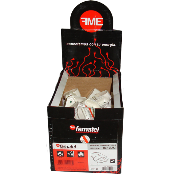 Famatel Strujna utičnica Euro 10A/250V - 2002