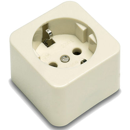 Famatel Utičnica Schuko 16A/250V, umetak od porculana - 2301