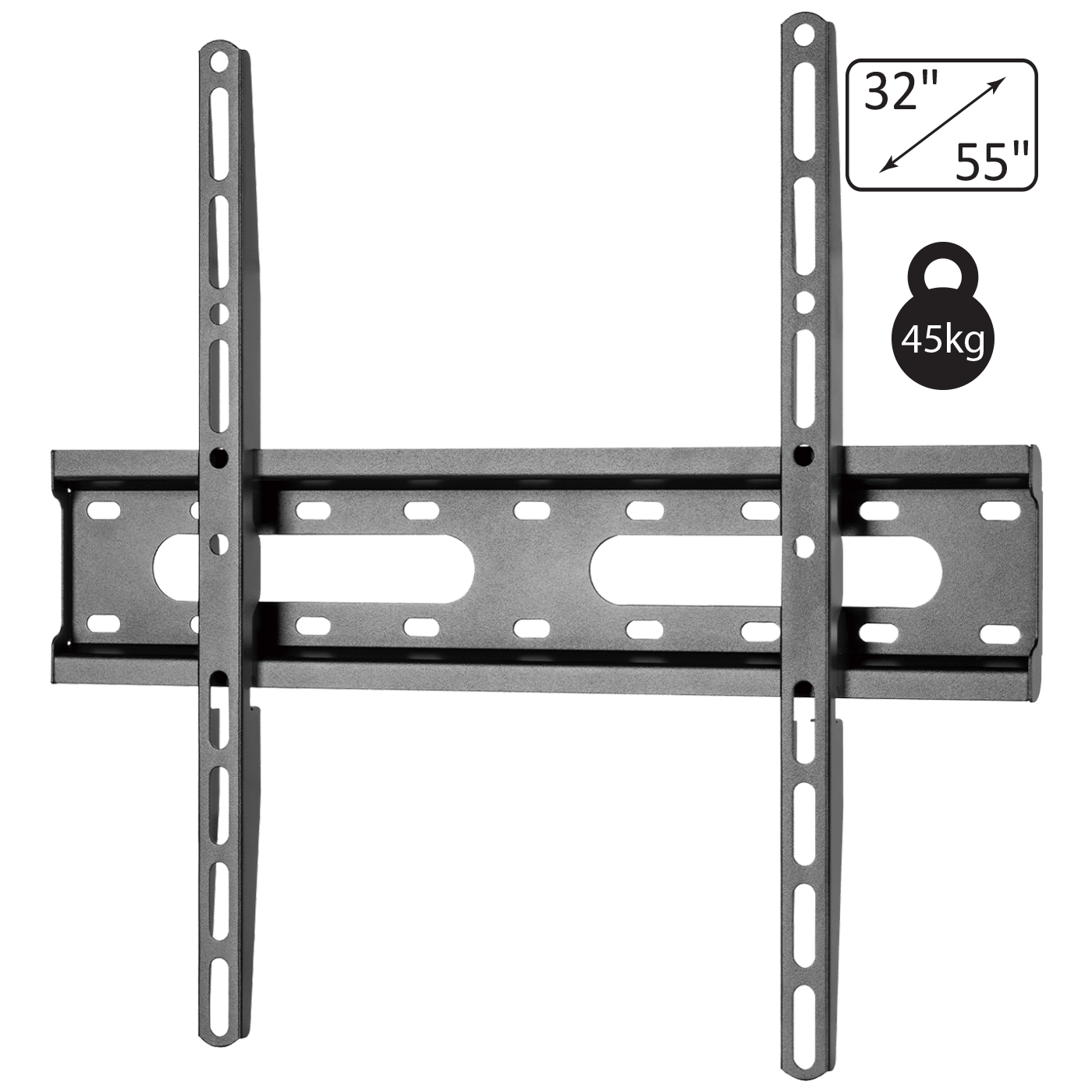 home Nosač za TV prijemnike 32"- 55", 45 kg, zidni, fiksni - LCDH 081