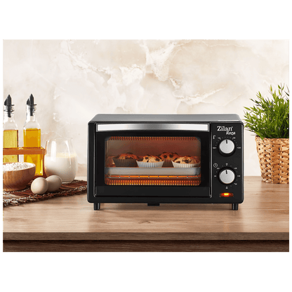 Zilan Mini pećnica, zapremina 9 l, 800 W, crna - ZLN4328