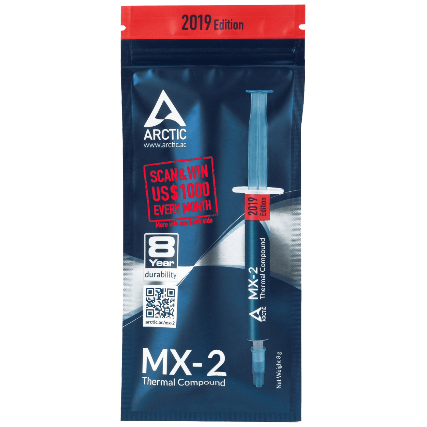 Arctic Termalna pasta za CPU, 8 g - MX-2 (8 g) Edition 2019