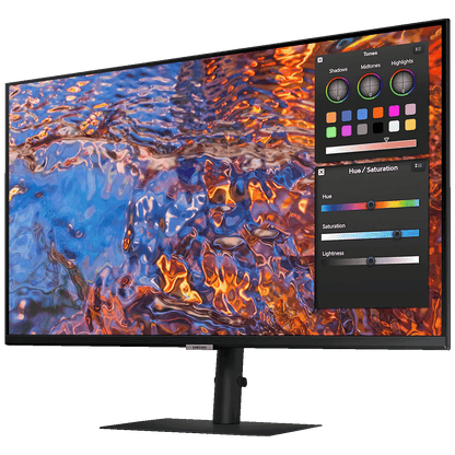Samsung Monitor 32", Pivot, ViewFinity S8, UHD, HDMI, DisplayPort - LS32B800PXPXEN