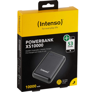 (Intenso) Prijenosni punjač za mobitele i tablete 10000mAh - POWERBANK XS10000 black