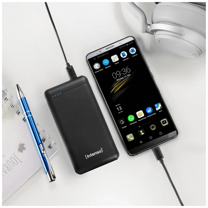 (Intenso) Prijenosni punjač za mobitele i tablete 10000mAh - POWERBANK XS10000 black