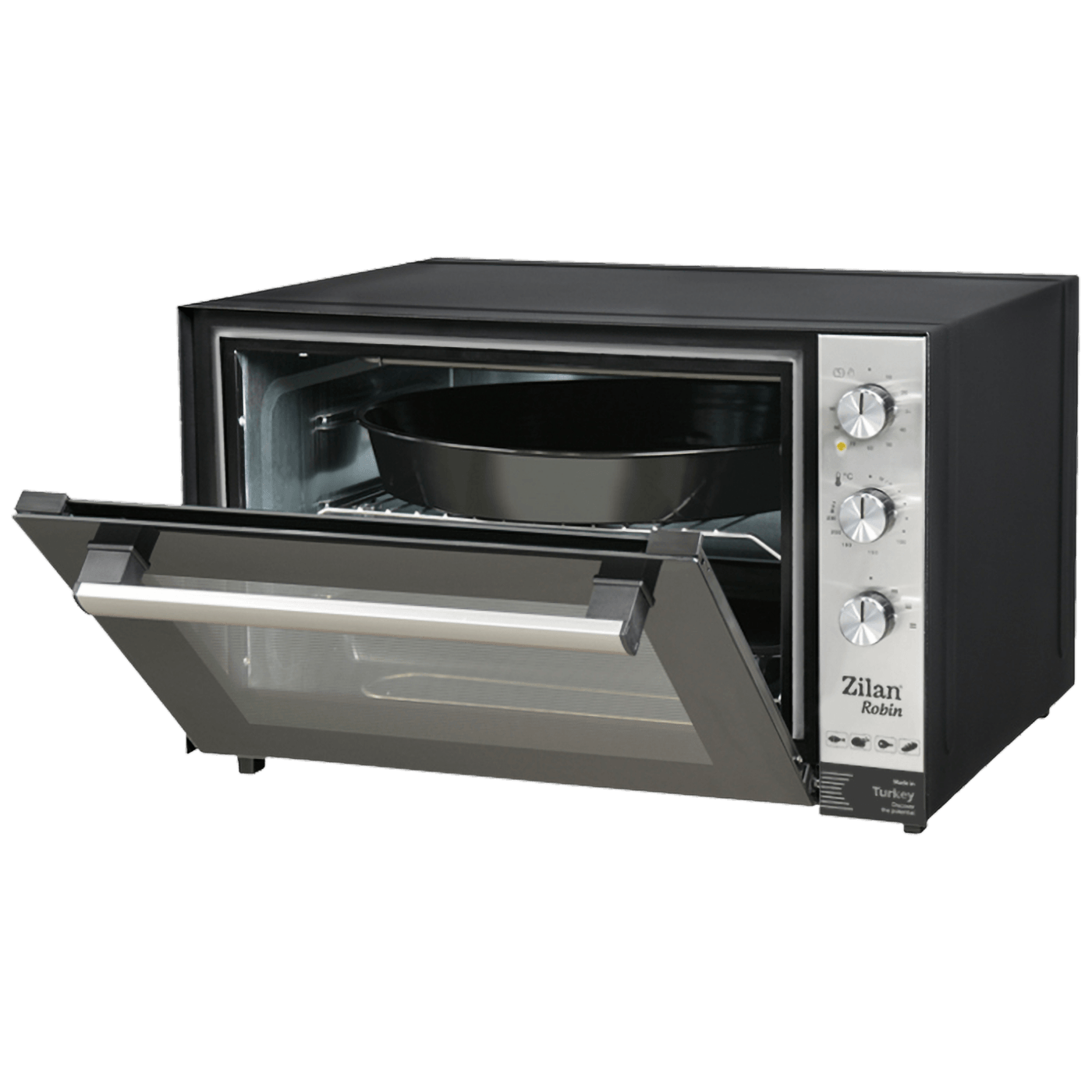 Zilan Mini pećnica, zapremina 70 l, 2000 W, crna - ZLN3741