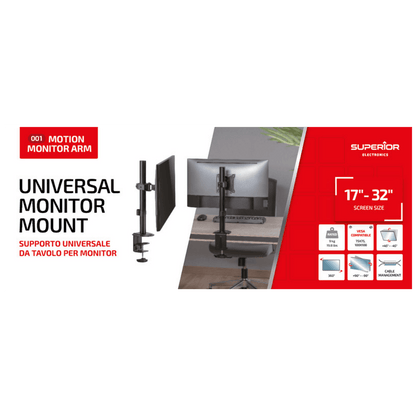 Superior Stolni nosač za LCD monitor, 17" - 32" - Stoni nosač za LCD monitor