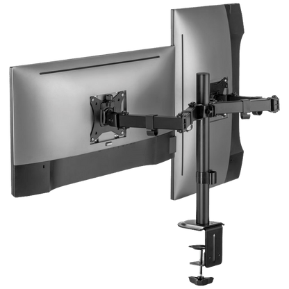 Superior Stolni nosač za 2 LCD monitora, 17" - 32" - Nosač za dva LCD monitora