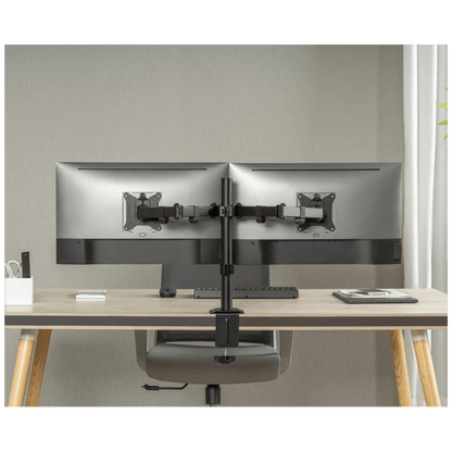 Superior Stolni nosač za 2 LCD monitora, 17" - 32" - Nosač za dva LCD monitora