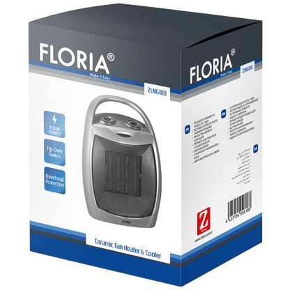 Floria  Grijalica sa keramičkim grijačem, 1500 W - ZLN6188