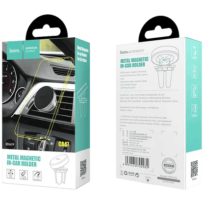 hoco. Držač za mobilne uređaje, magnetni, Alu tijelo - CA47 Metal Black