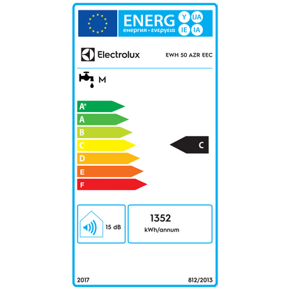 Electrolux Bojler 50 l. X-Heat suhi grijač, 2 kW, IPX4 - EWH 50 AZR EEC