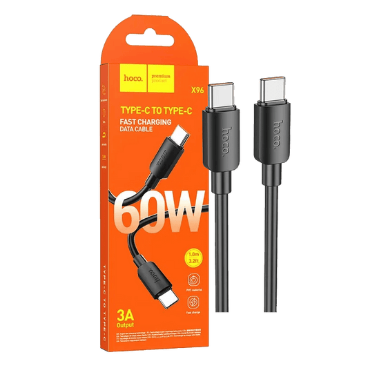 hoco. USB kabl za smartphone, type C, 60W, crna - X96 Hyper, 60W, Black