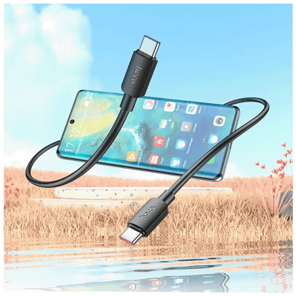 hoco. USB kabl za smartphone, type C, 60W, crna - X96 Hyper, 60W, Black