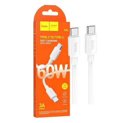 hoco. USB kabl za smartphone, type C, 60W, bijela - X96 Hyper, 60W, White