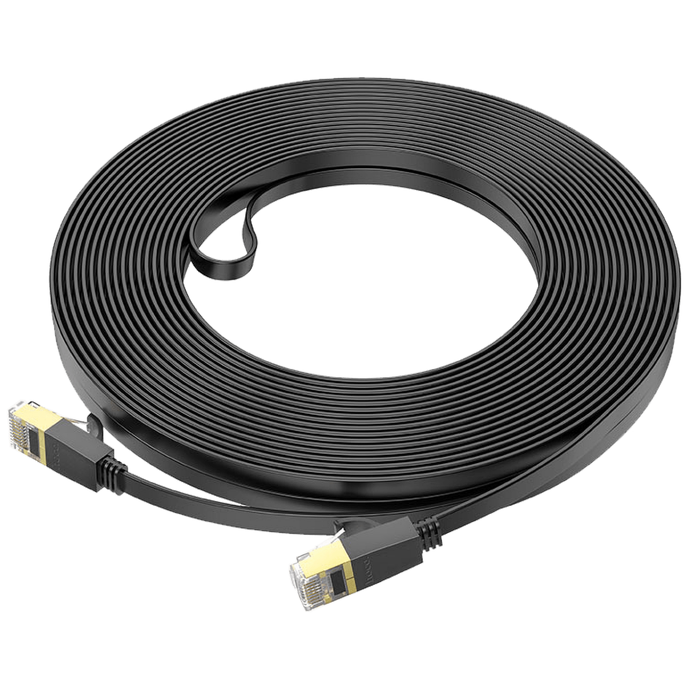 hoco. Mrežni kabl, CAT6, Gigabit Ethernet, flat, 20 met., crna - US07 General, 20 met.