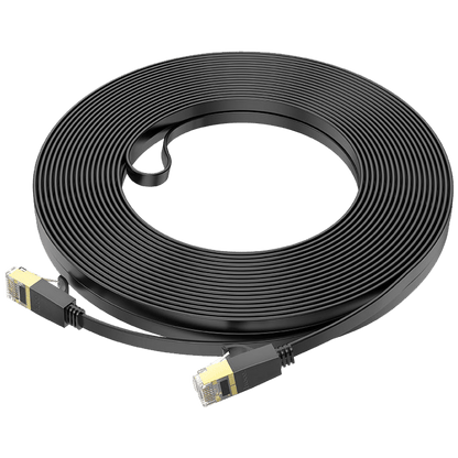 hoco. Mrežni kabl, CAT6, Gigabit Ethernet, flat, 20 met., crna - US07 General, 20 met.