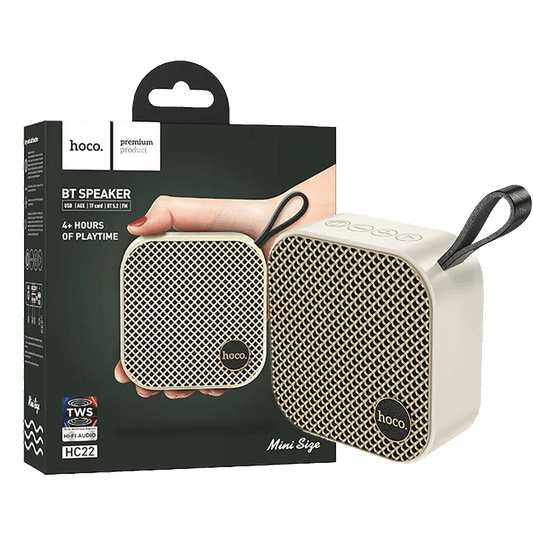 hoco. Zvučnik bežični, Bluetooth, 1200 mAh, 5W - HC22, White