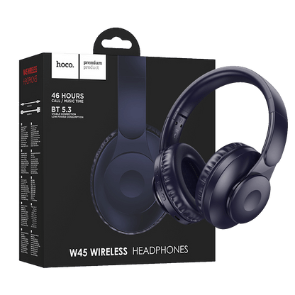 hoco. Slušalice bežične, Bluetooth - W45 Enjoy, Blue