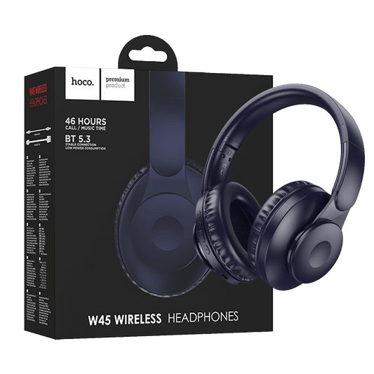 hoco. Slušalice bežične, Bluetooth - W45 Enjoy, Blue