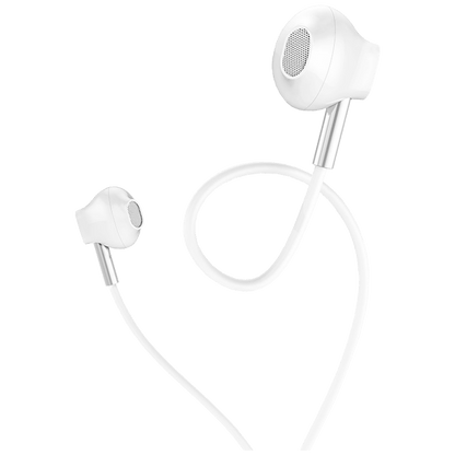 hoco. Slušalice sa mikrofonom, 3.5 mm,dužina kabela 1.2 met,bijela - M57 Sky sound, White