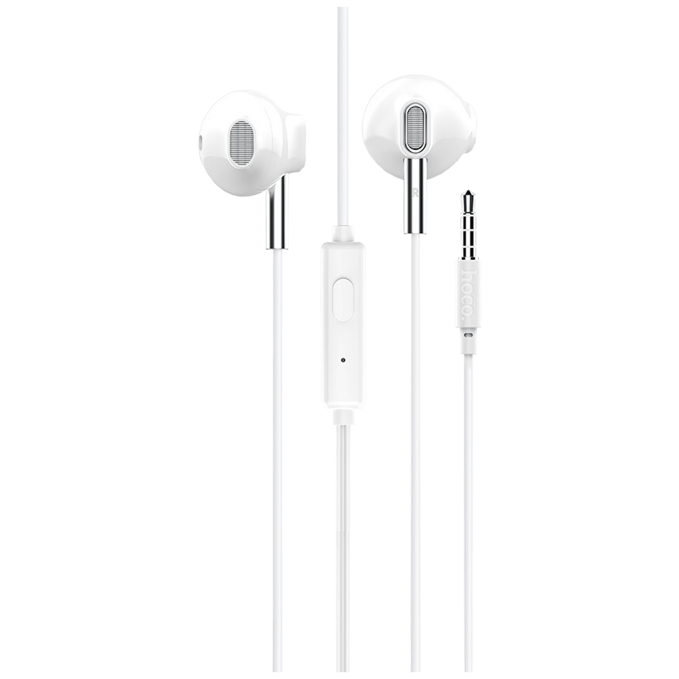 hoco. Slušalice sa mikrofonom, 3.5 mm,dužina kabela 1.2 met,bijela - M57 Sky sound, White