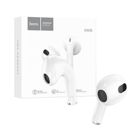 hoco. Slušalice bežične sa kutijicom za punjenje, Bluetooth - EW35 TWS