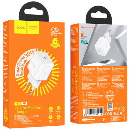 hoco. Punjač kućni, brzi, PD30W - N32 Glory