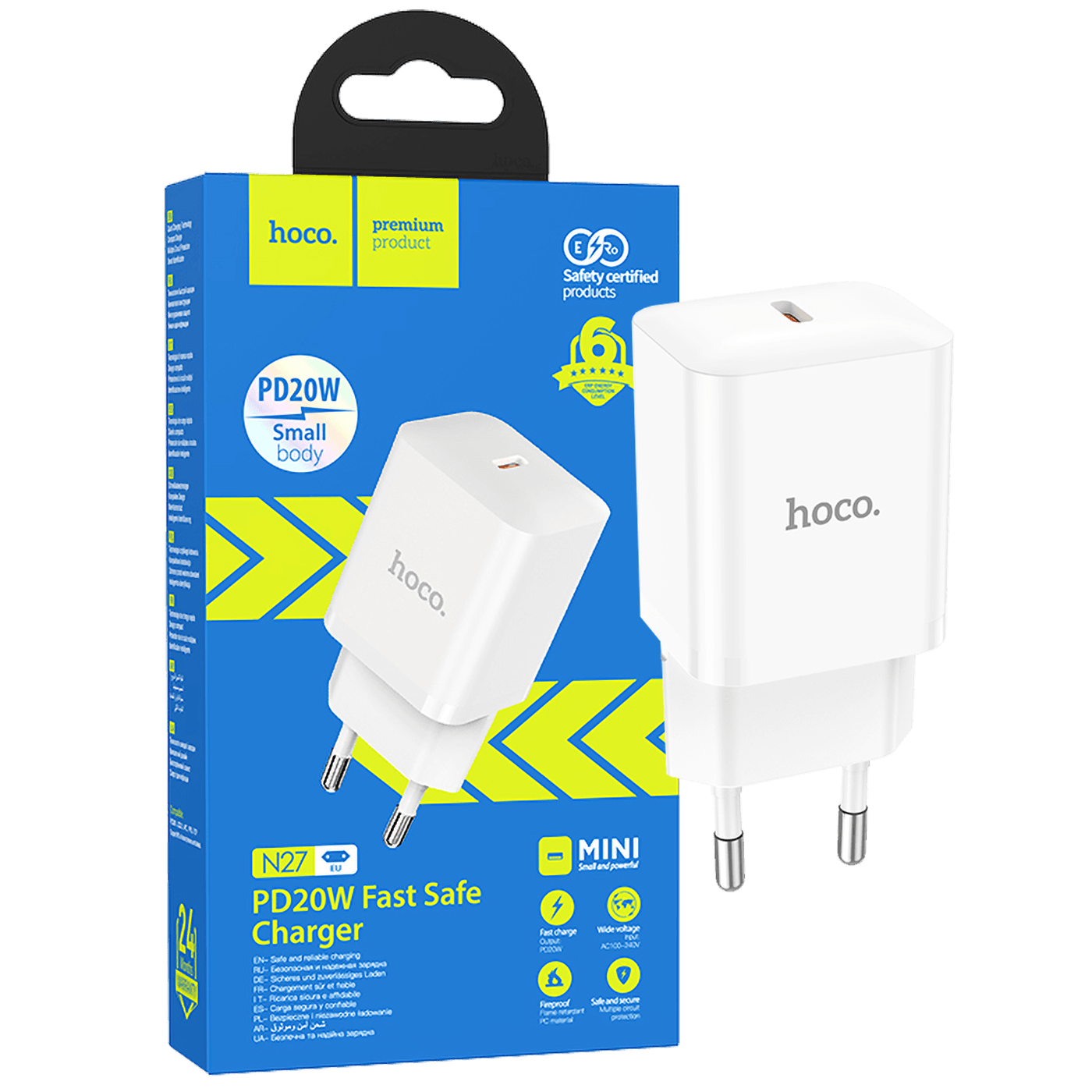 hoco. Punjač kućni, brzi, PD20W - N27 Innovative