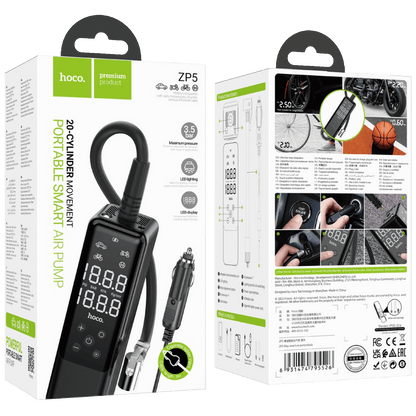 hoco. Kompresor, pametni, za automobil, 3.5 bar - ZP5 May